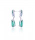 Emerald Lilly Earings