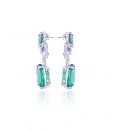 Emerald Lilly Earings