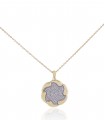 Sparkling Gold Drops Pendant