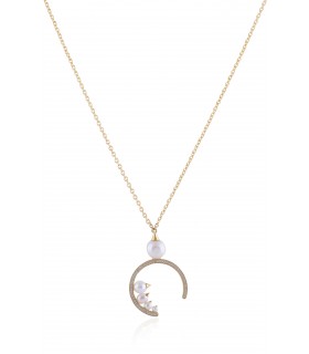 Pearl Moon Pendant