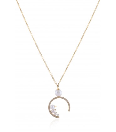 Pearl Moon Pendant