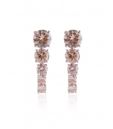 Hallo Champagne Long Earings