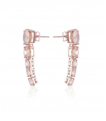 Hallo Champagne Long Earings
