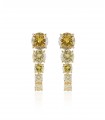 Hallo Citrine Long Earings