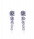 Sparkling Diamonds Long Earings