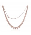 Hallo Champagne Tennis Necklace